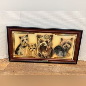 The Bradford Exchange 2005 Yorkies Picture By Pollyanna Pickering - No.AD184